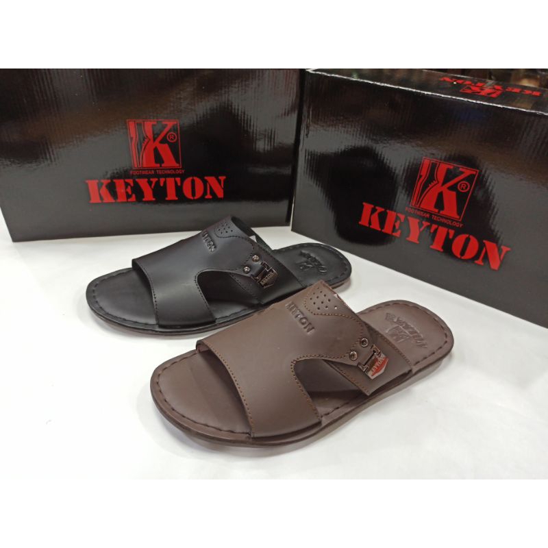 Sandal Kulit Keyton EN392 Sandal Pria Sandal Sopan
