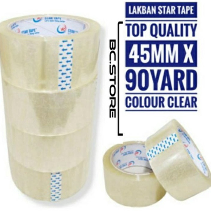 

Penjualan TerbaikCOD LAKBAN 1 DUS CLEAR BENING PUTIH BENING COKLAT LENGKET STAR TAPE KUALITAS TERBAIK MURAH 9 YARD X 45MM 2INCH lakban isolasi selotip tapeperekat pengikatpelengket lakbanmurah lakbanopp lakbankualitasterbaik per