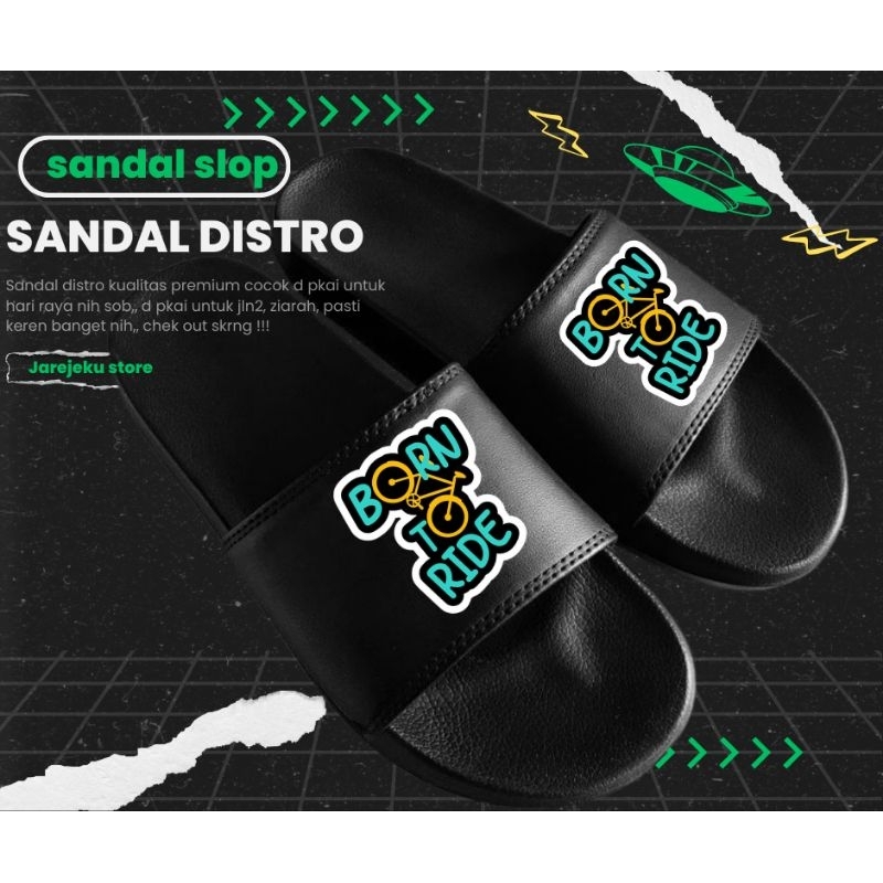 sandal Distro,, sandal distro unisex berbagai ukuran, sandal slop distro, sandal lebaran, sandal slo