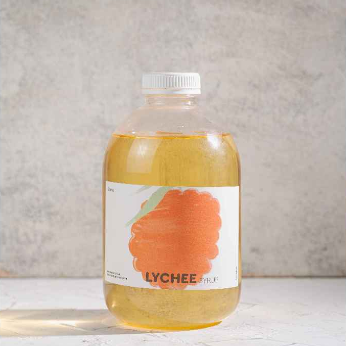 

1 L / Liter Lychee Syrup - Sirup Perisa Rasa Leci Litchi Premium Navva