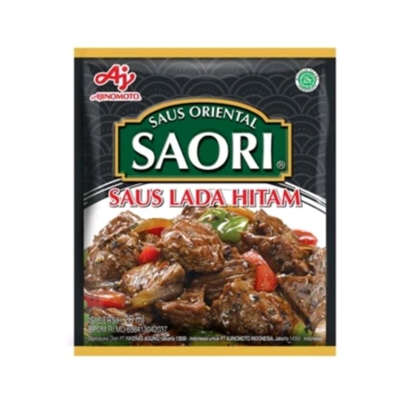 

saori saus lada hitam sachet