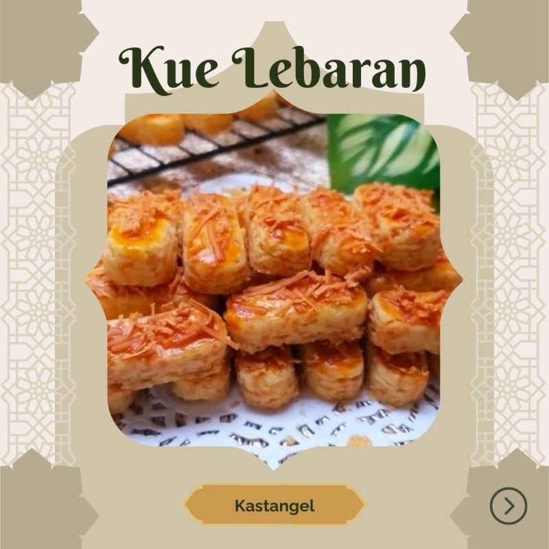 

Kue Lebaran Kastangel wisman 500 gram