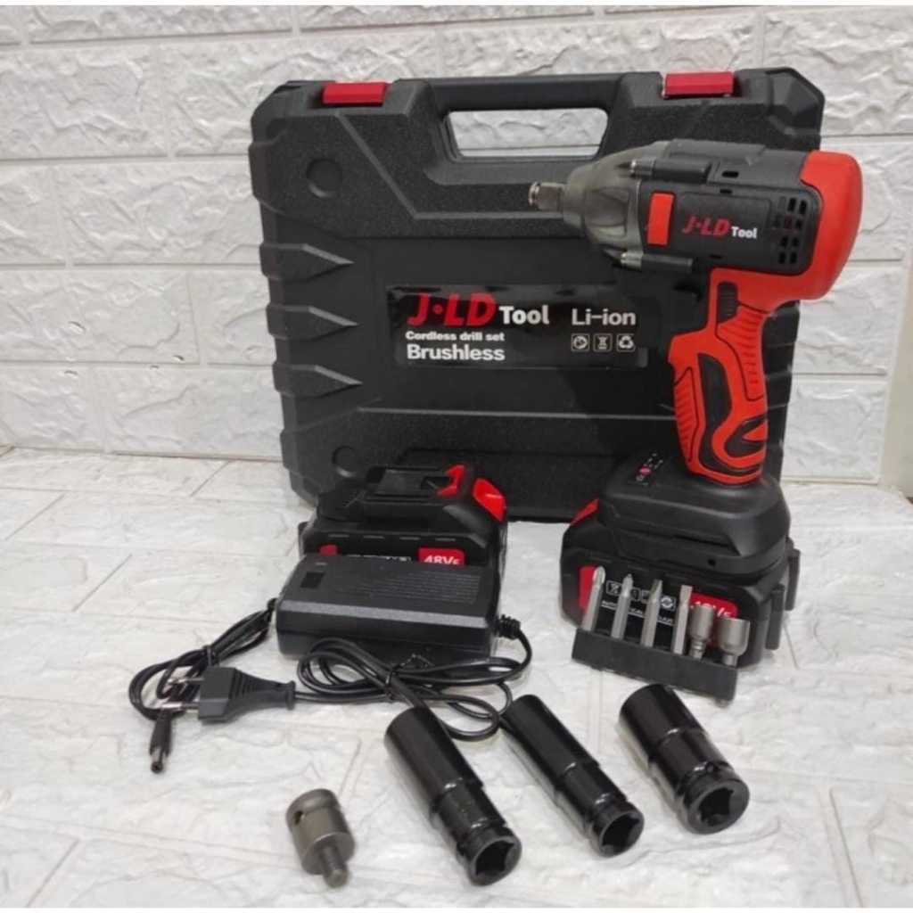Bor cas cordless Baut brushless 48 V merk JLD
