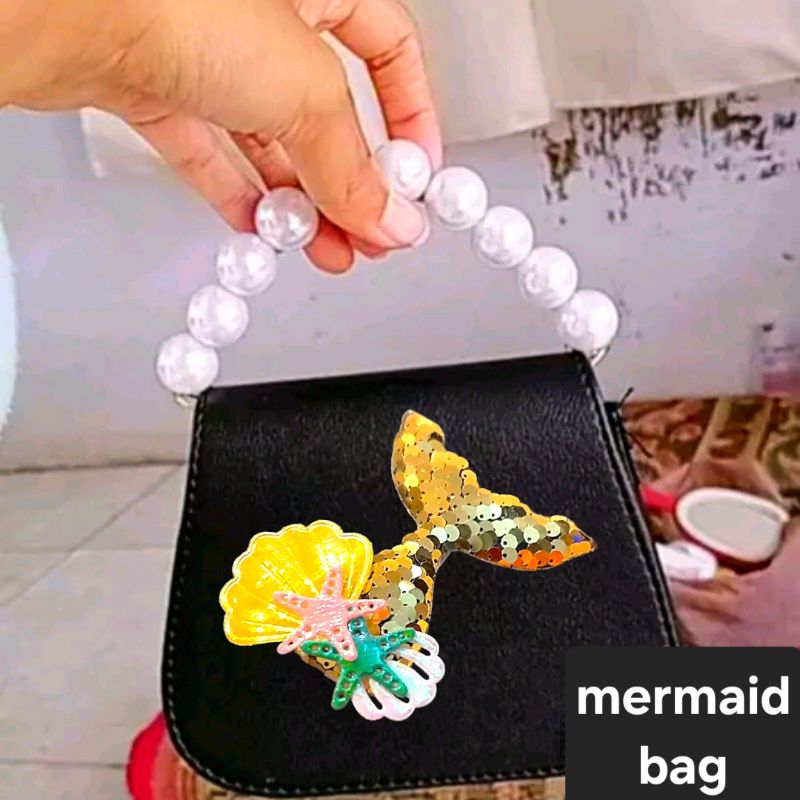tas mermaid/mini bag/tas anak mermaid/tas anak/tas pesta anak/mermaid/mermaid bag/tas duyung/tas mut
