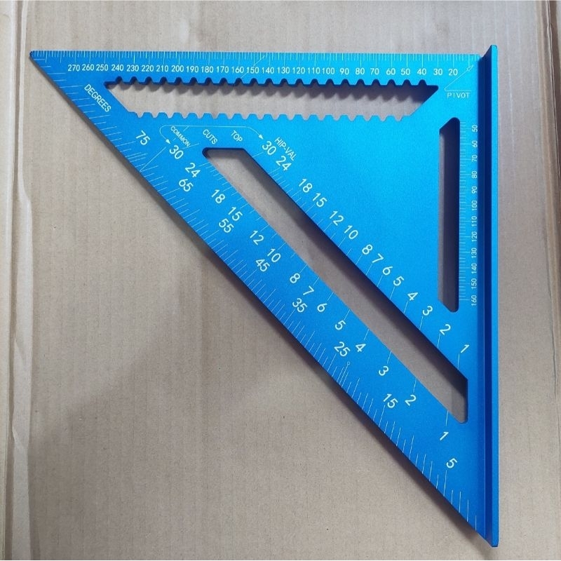 

Premium Speed Square 12 Inci Penggaris Segitiga Siku Alumunium Solid