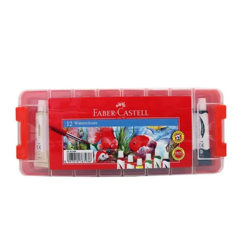 

Faber-Castell Water Colour In Plastic Case / Cat Air Faber Castell Isi 12 Warna / Fc, Wtr Colour In Plastic Case-121004P