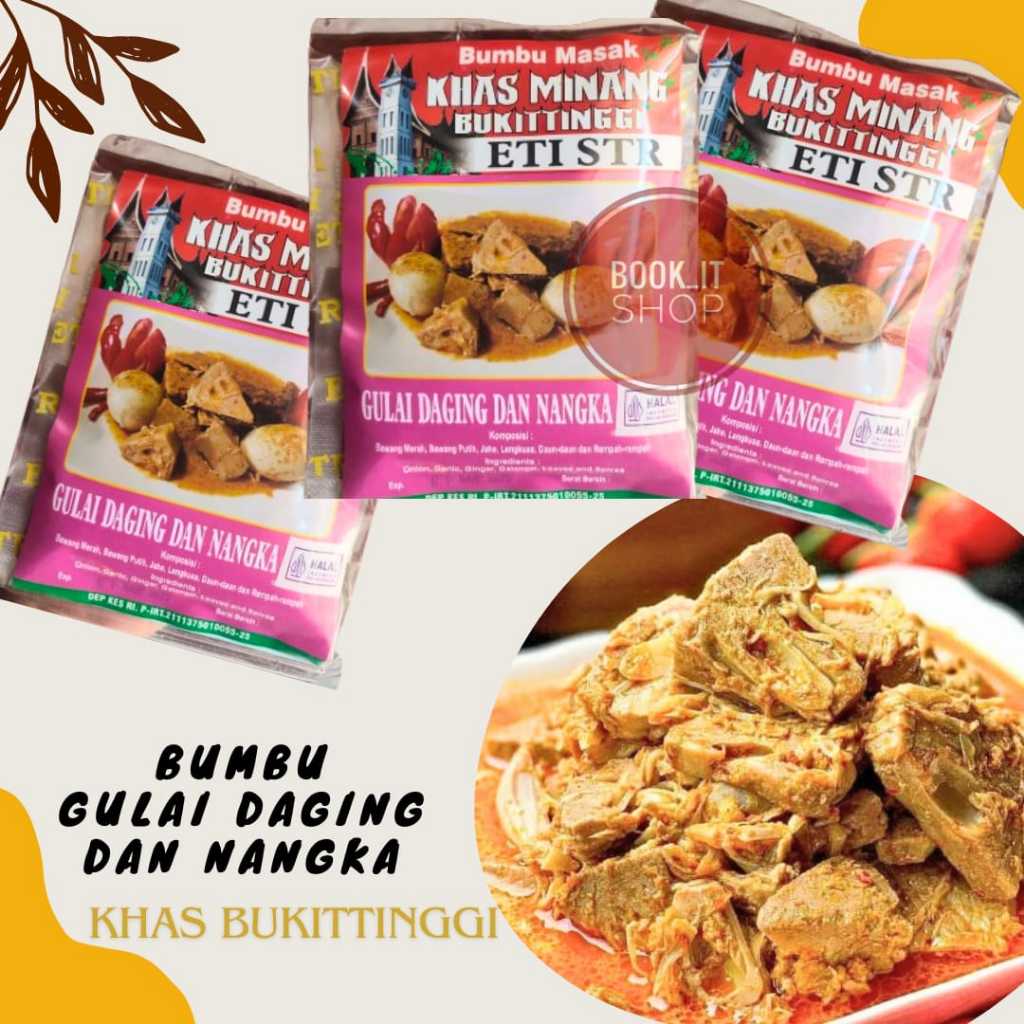 

BUMBU GULAI NANGKA KHAS MINANG