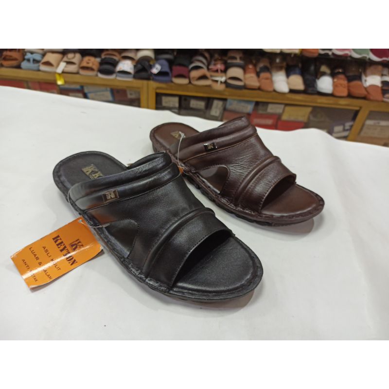 Sandal Kulit Keyton GDP421 Sandal pria sandal sopan