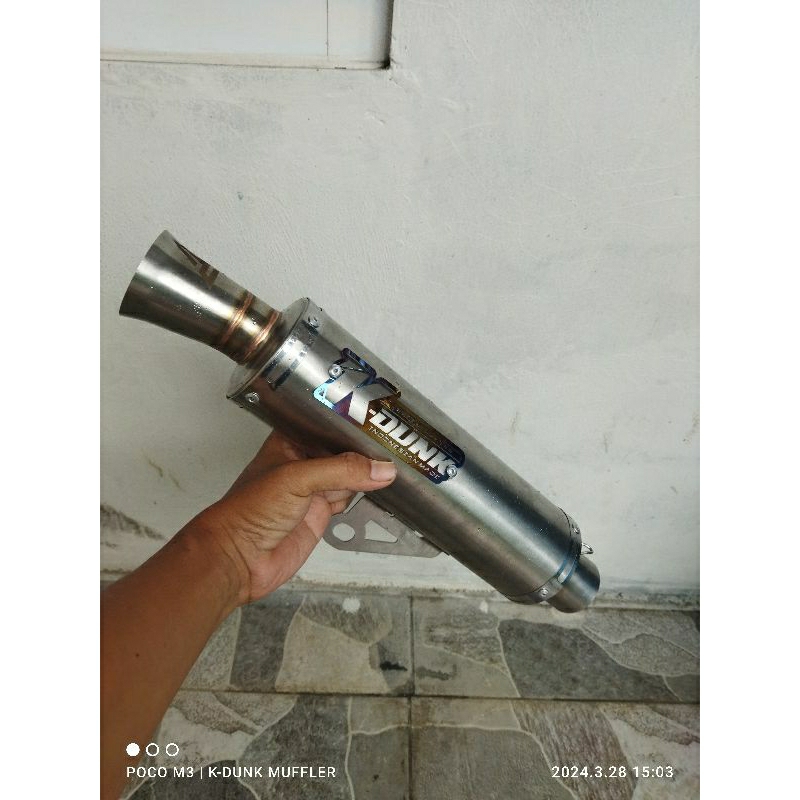 Gratong Slenser Silincer Knalpot K-Dunk Type Corong Medwick