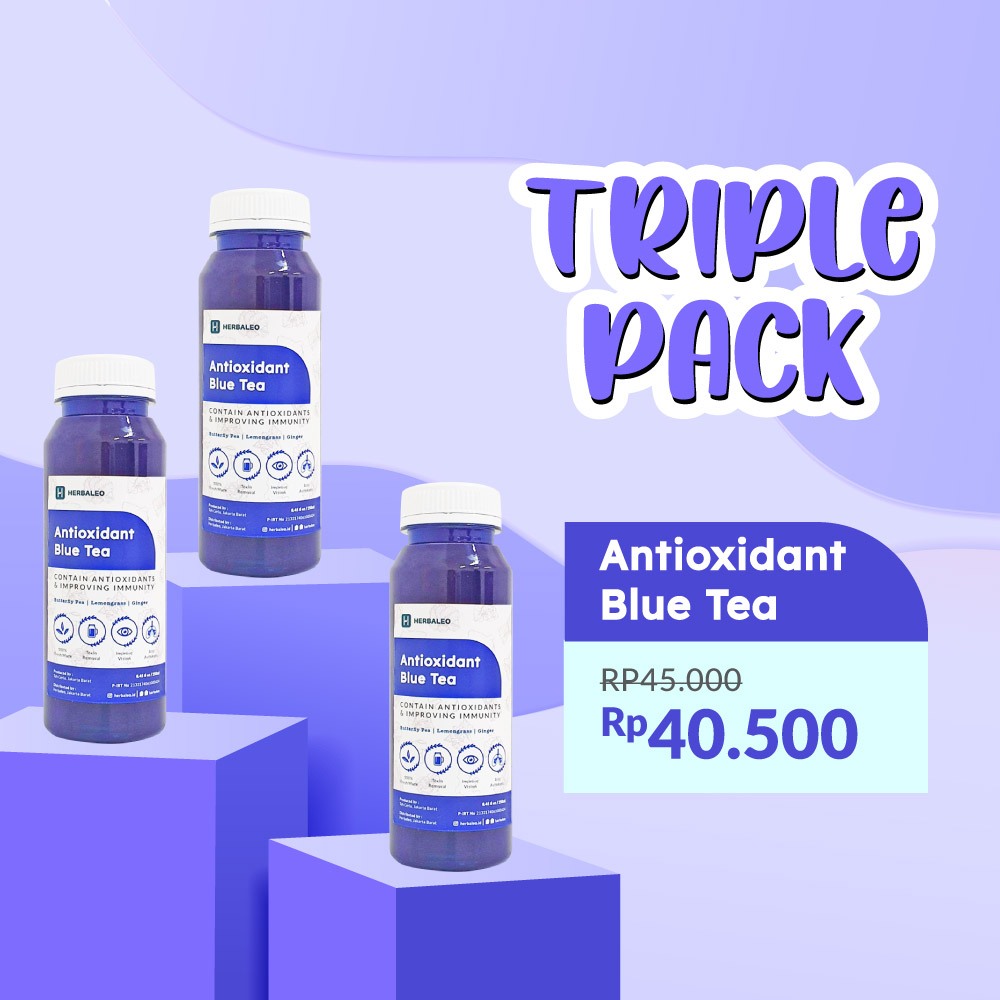 

Triple Pack - Antioxidant Blue Tea