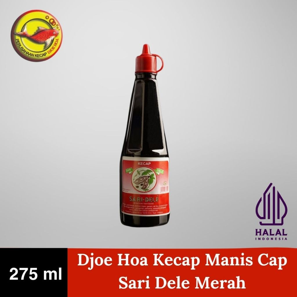 

Djoe Hoa Kecap Manis Cap Sari Dele Merah - 275ml