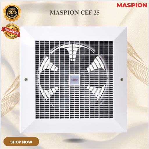 MASPION CEILING EXHAUST CEF25/CEF-25/CEF 25/CEF-25/MASPION KIPAS EXHAUST CEILLING MURAH/KIPAS EXHAUS