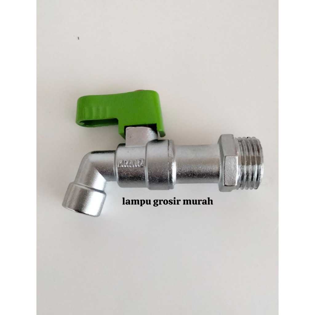 KRAN BC ECO 1/2" KRANZ / Kran Tembok /Kran Air / Besi / Kran Taman