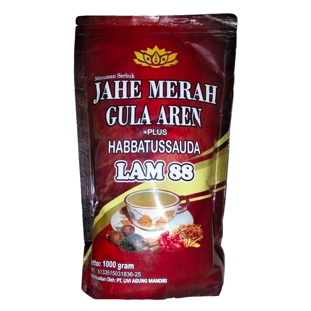 

Jahe Merah Gula Aren LAM 88 Plus Habbatussauda 1000 gr