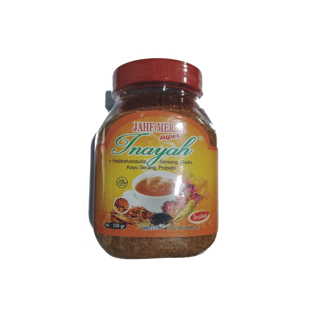 

INAYAH Jahe Merah Instant Plus Habbatusauda 330 gr