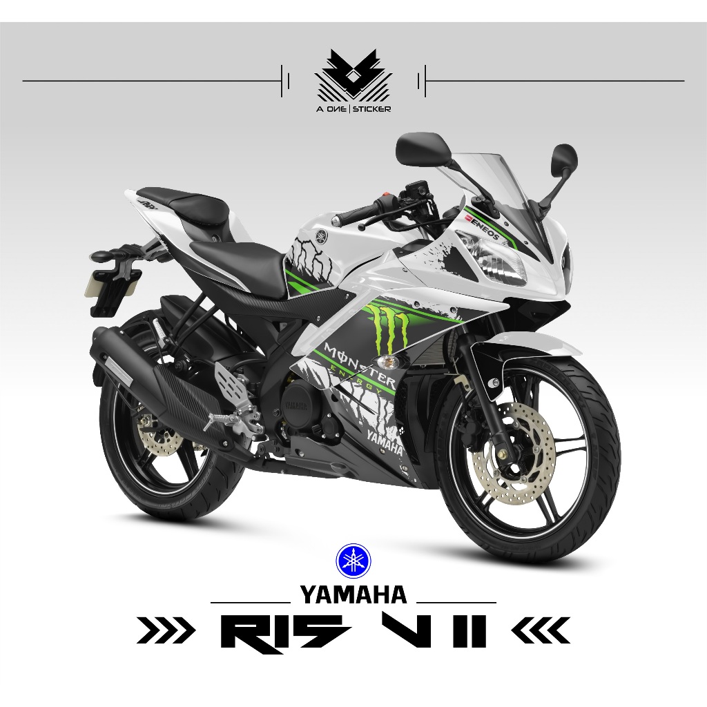 Striping Yamaha R15 V2 Semifull Motif 4 / Sticker / Stiker / Yamaha / R15 V2 / R15 / V2 / Striping /