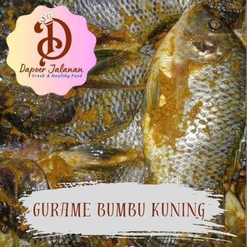 

Ikan Gurame Bumbu Kuning siap Gorang
