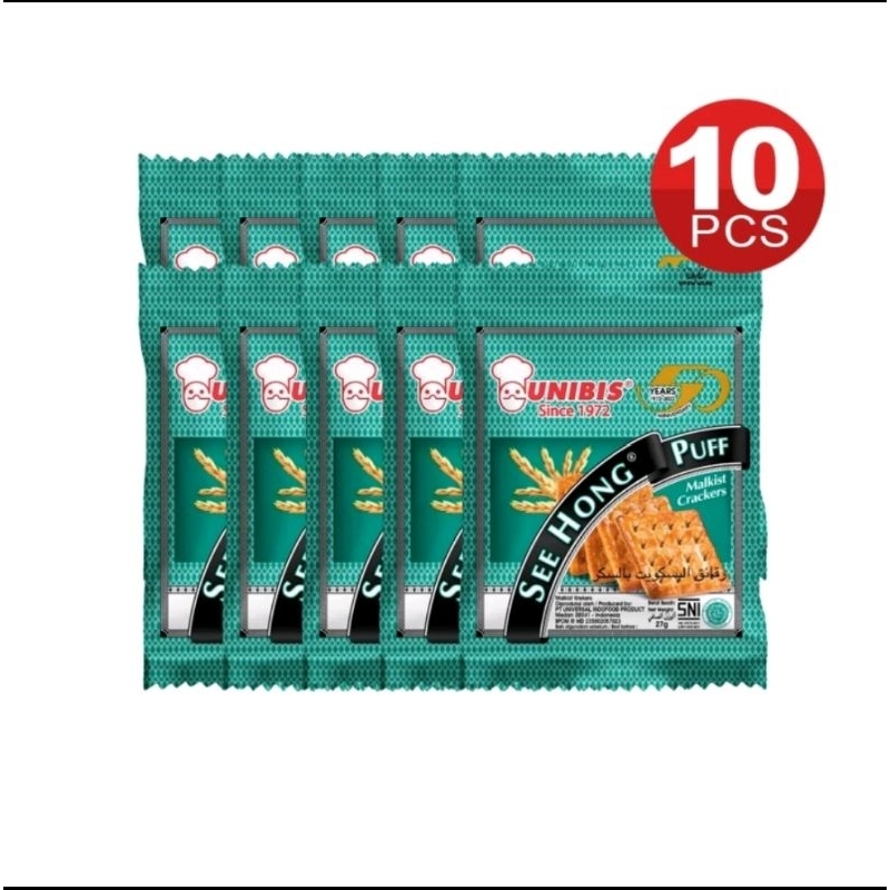 

Hatari ASW Puff Crackers Sachet 27 gr (1 pack= 50 buah)