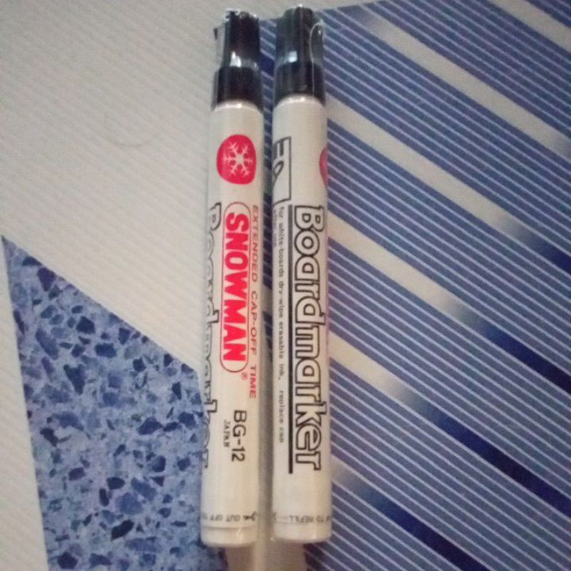 

Spidol Snowman Marker G hitam