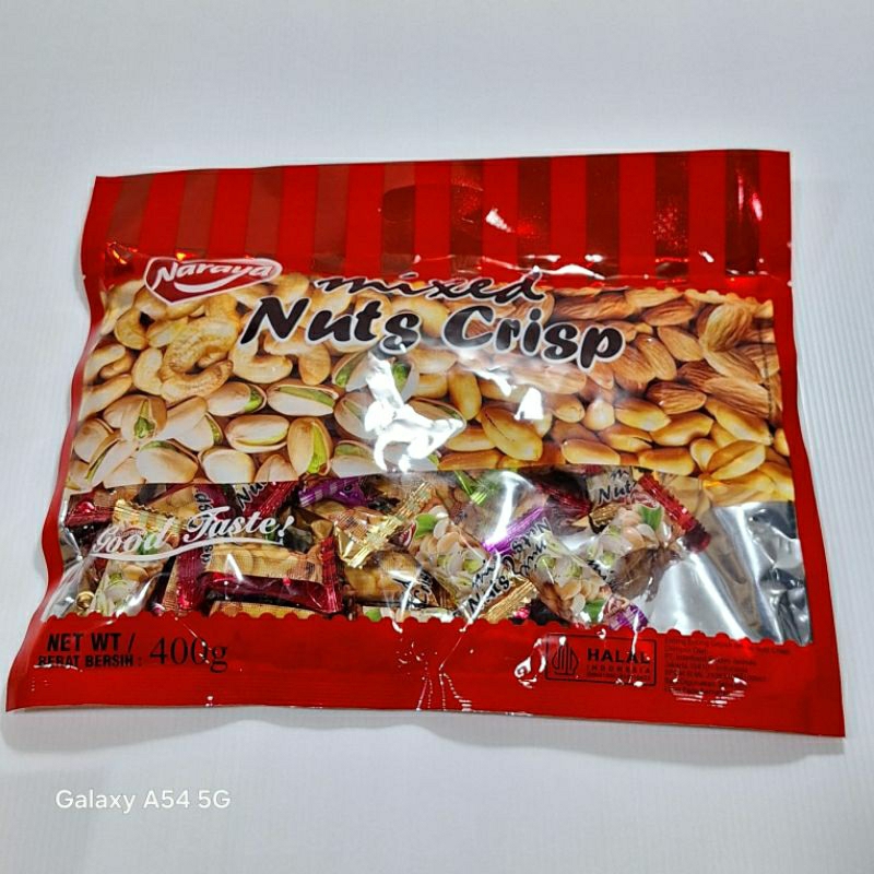 

NARAYA MIXED NUTS CRISP (400GRAM)