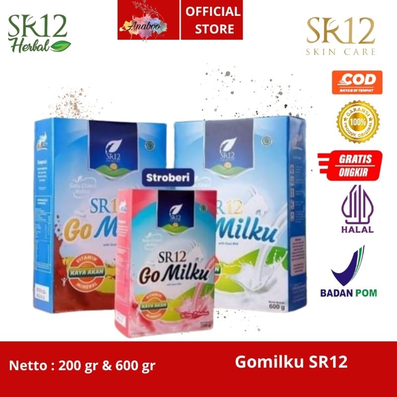 

SUSU BUBUK KAMBING ETAWA SR12 GO MILKU BPOM