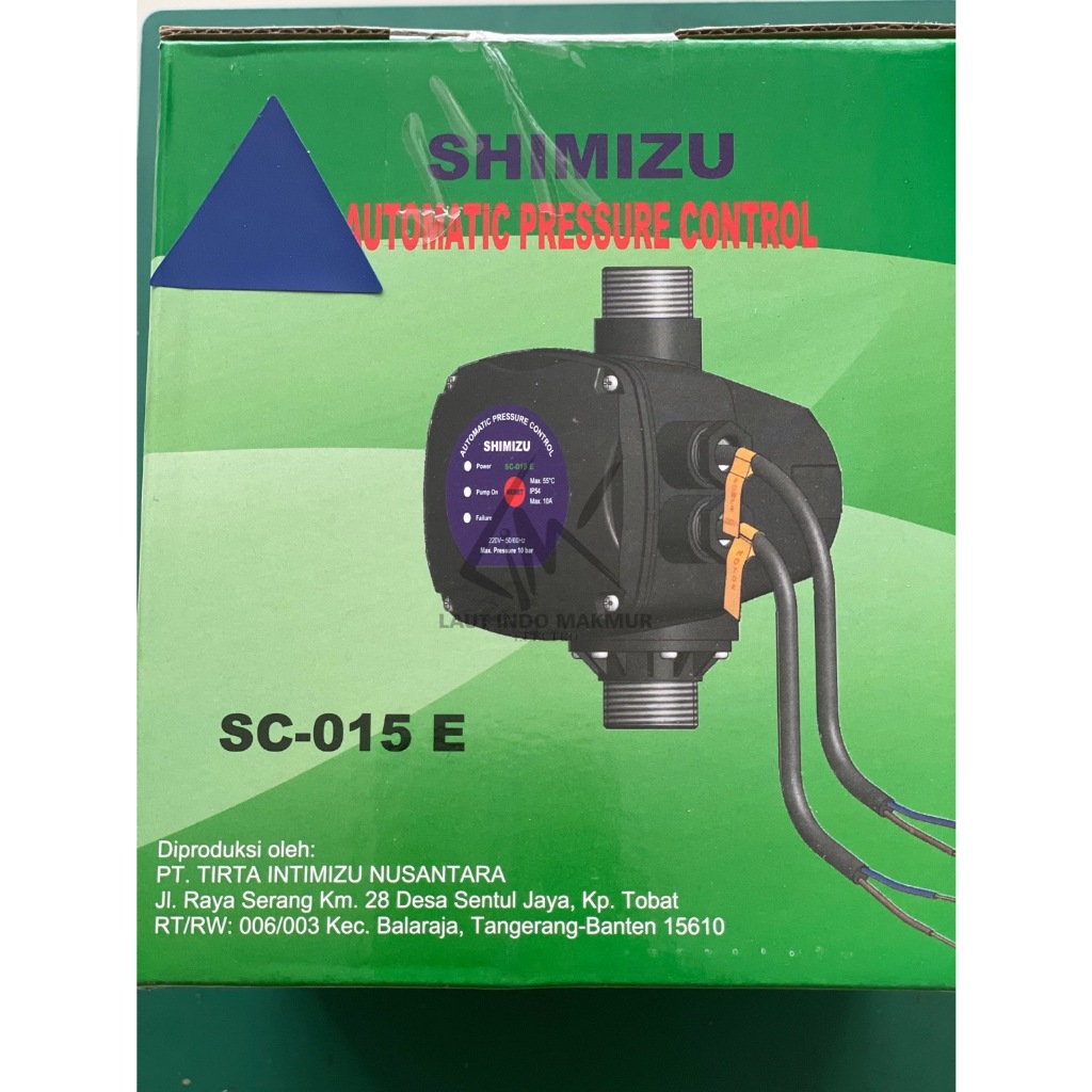 SHIMIZU AUTOMATIC PRESSURE CONTROL SC-015 E ups APC SHIMIZU CONTROL SUBMERSIBEL PENGONTROL TEKANAN O