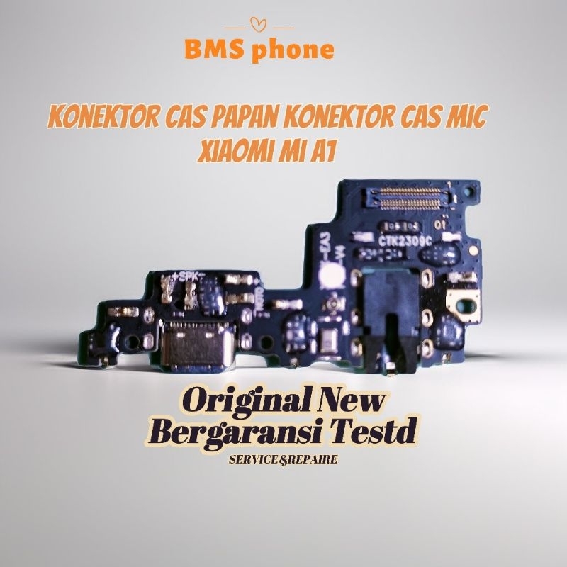 Konektor Cas Papan Konektor Cas Mic Xiaomi Mi A1 Original