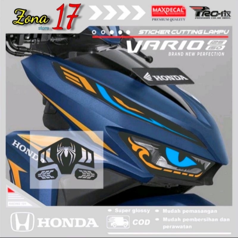 STICKER ALIS LAMPU VARIO 125 150CC