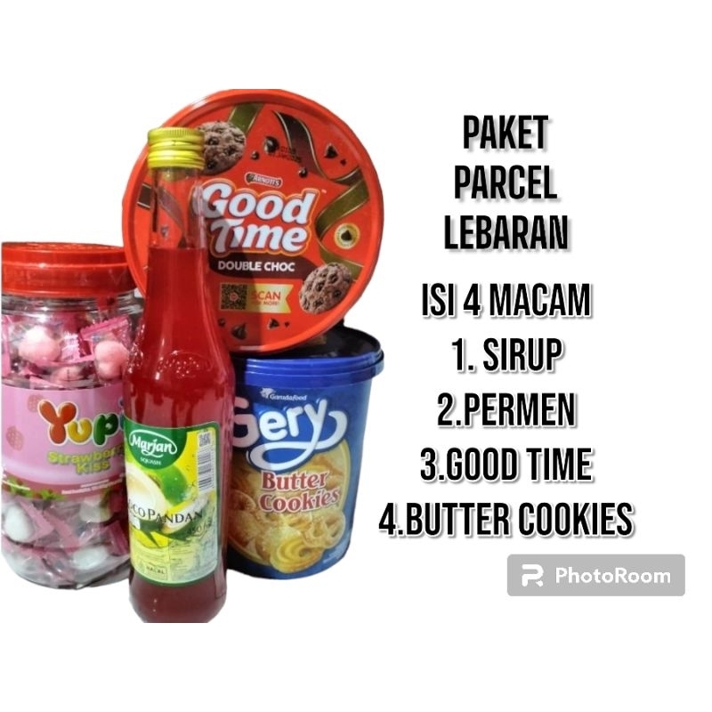 

PARSEL LEBARAN ISI 4, PAKET HANTARAN LEBARAN, SNACK LEBARAN SEPAKET