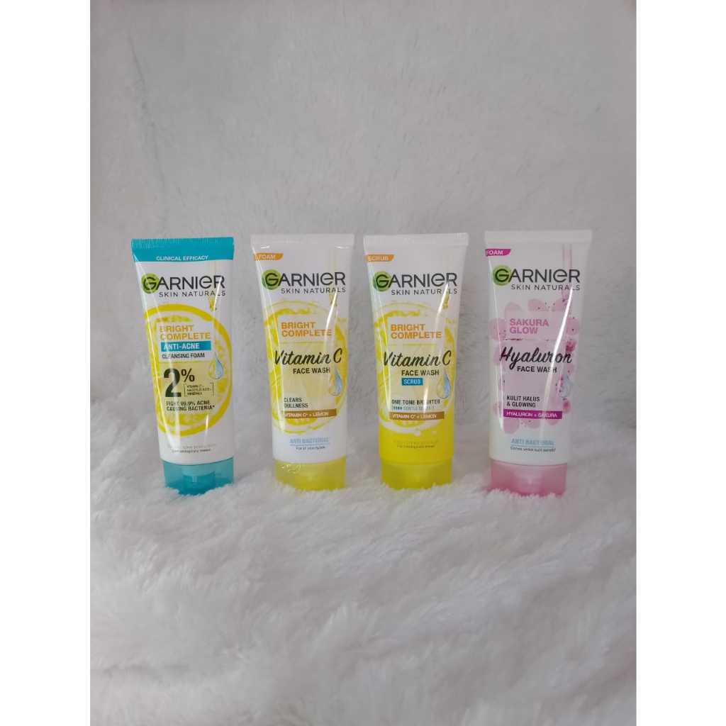 Garnier Face Wash Series 100 ml / Foam / Scrube / Anti Acne