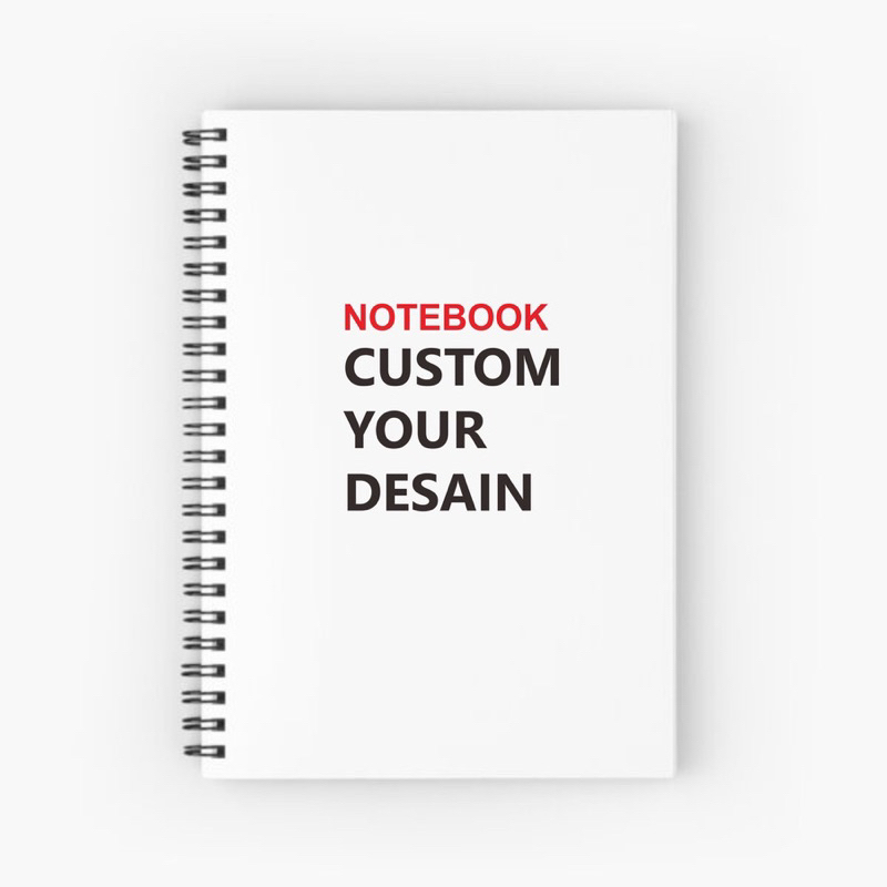 

CUSTOM NoteBook Spiral Buku Custom A5 A6 aesthetic / Buku Catatan Sekolah Request Aestehtic Korea Premium Murah