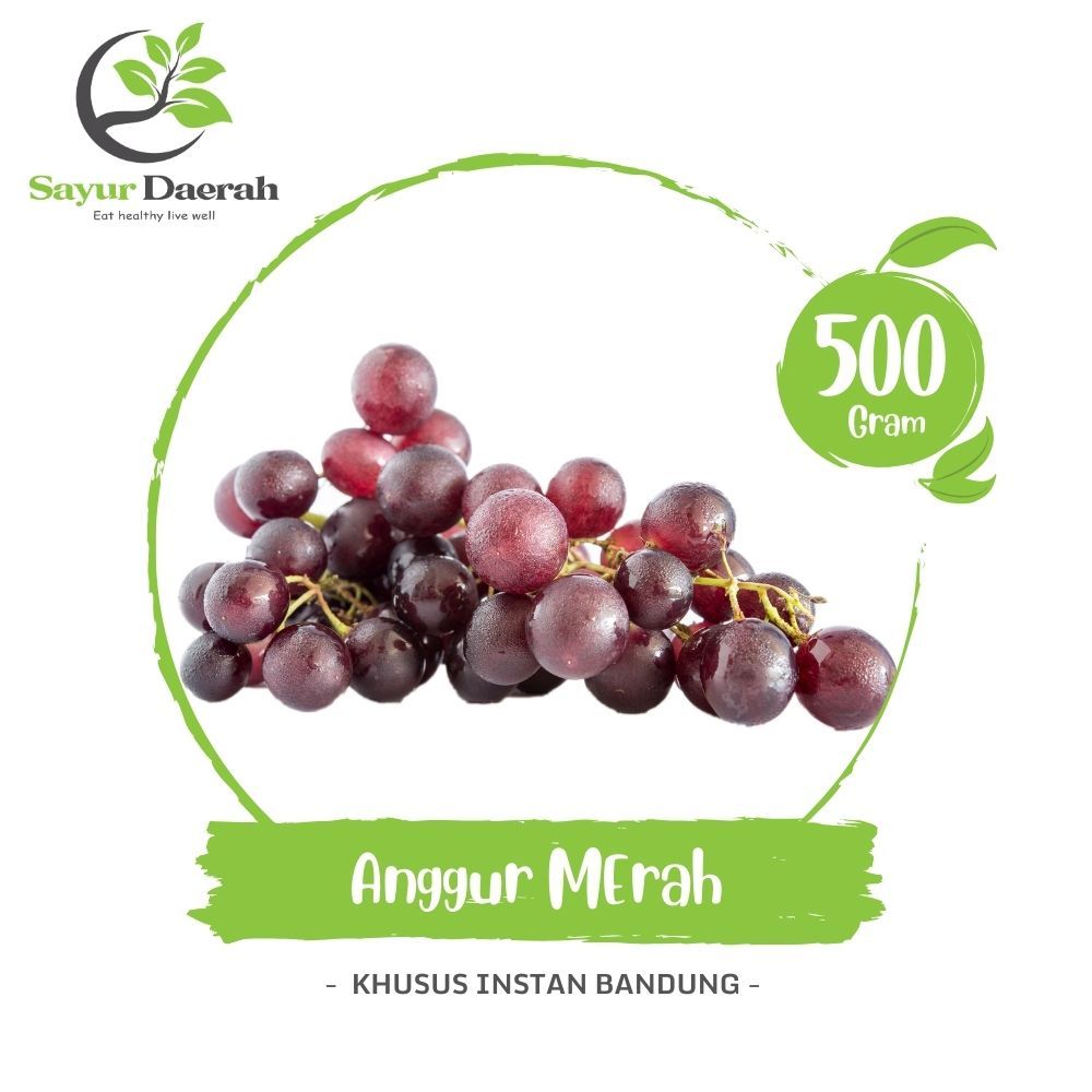 

Anggur Merah 500 Gr | Sayur Daearh