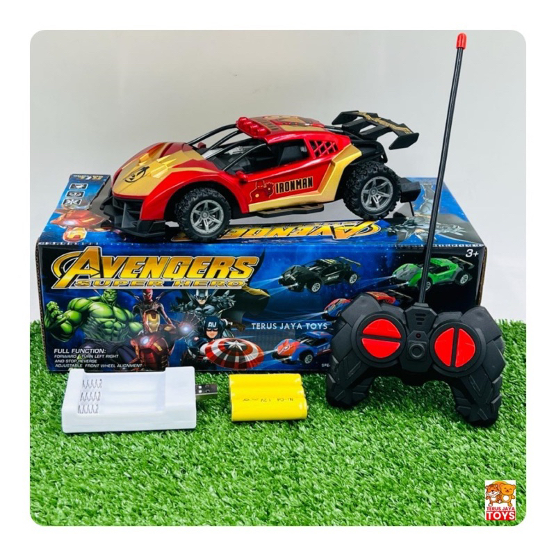 MAINAN MOBIL REMOTE CONTROL SEDAN AVENGERS ALLIANCE