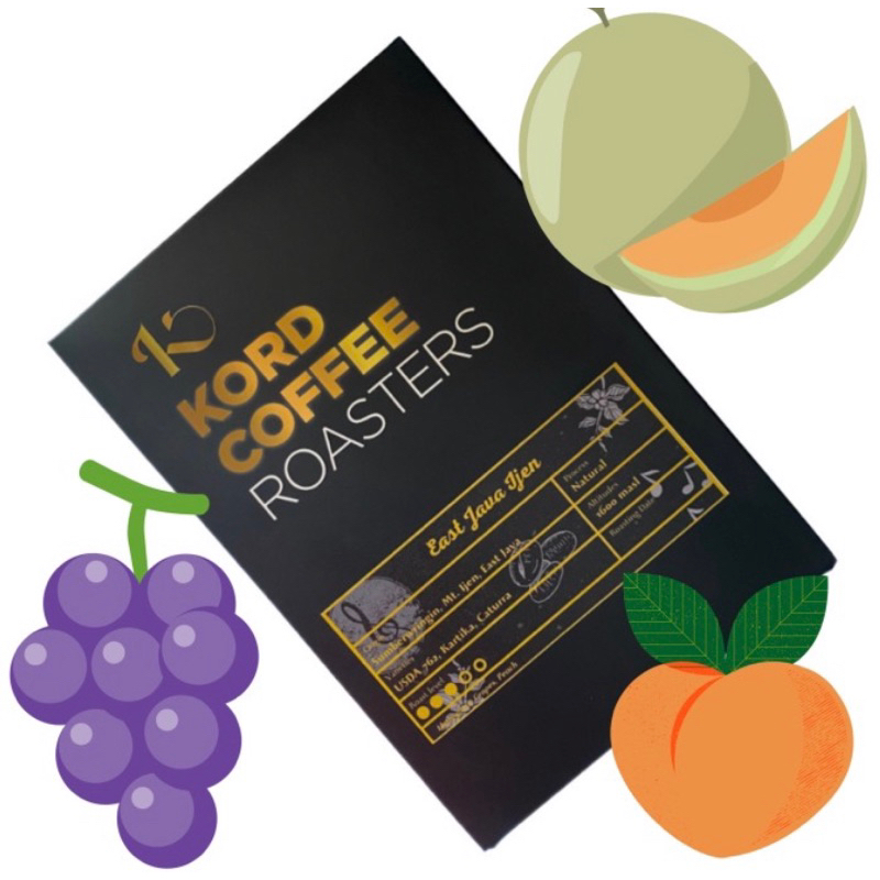 

East Java Ijen - Natural - Single Origin - Kord Coffee Roasters - Biji Kopi