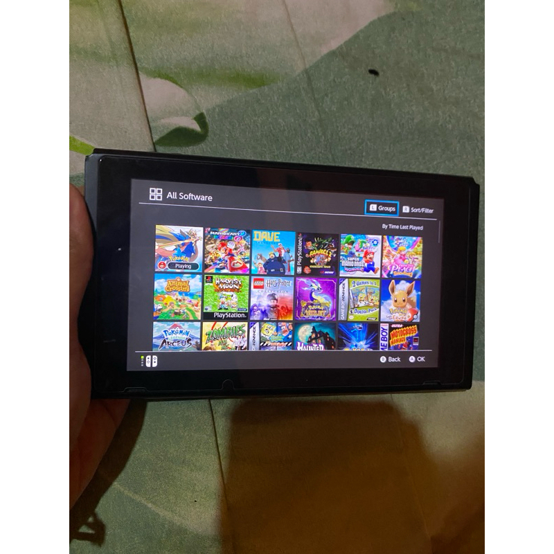 Tablet Only Nintendo Switch V1 CFW, Memory 256 GB