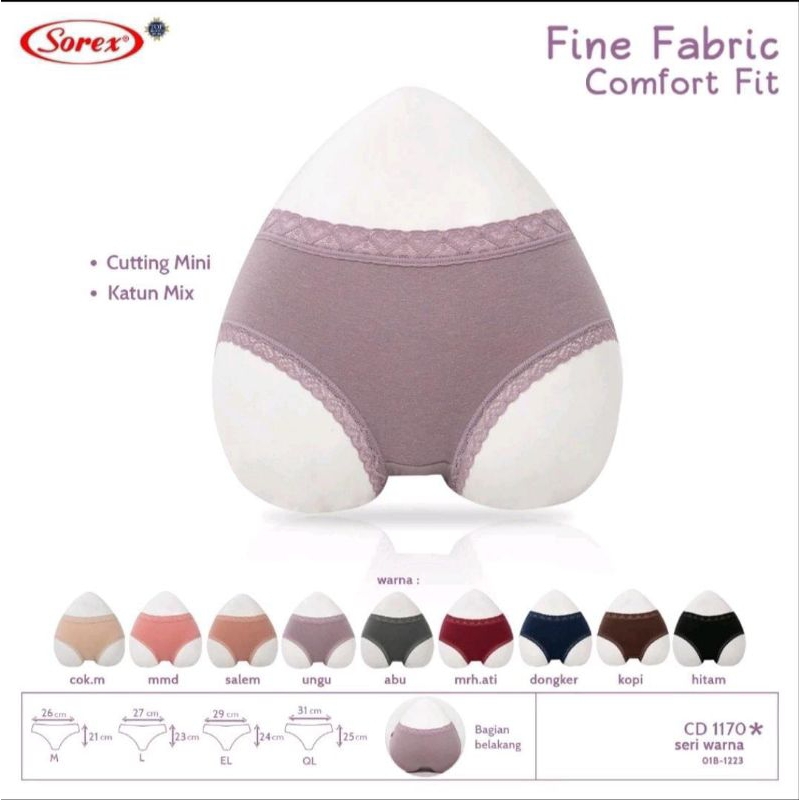 Celana Dalam Wanita Renda Sorex 1170