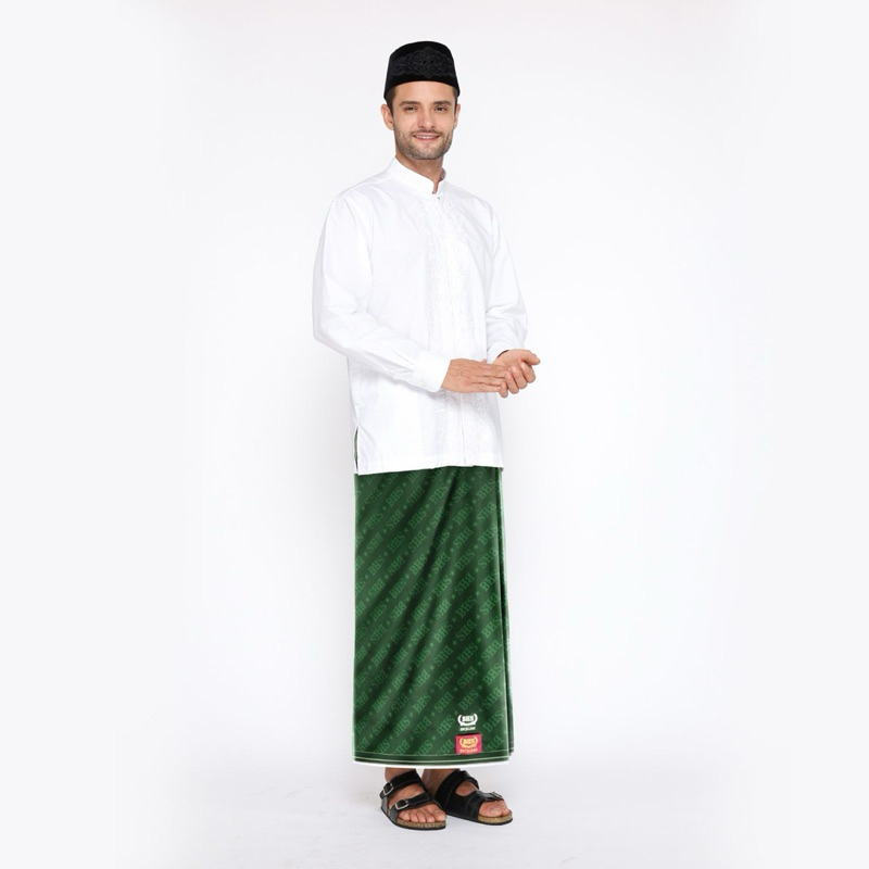 Sarung BHS Excellent Gold Motif E57 JMA Hijau 02