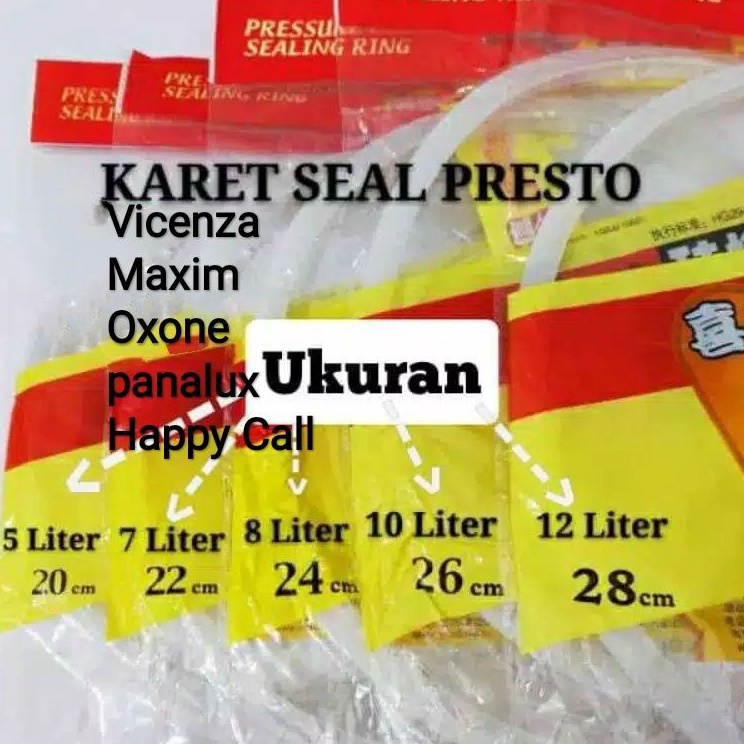 Hyc Karet  Seal Panci Presto Vicenza