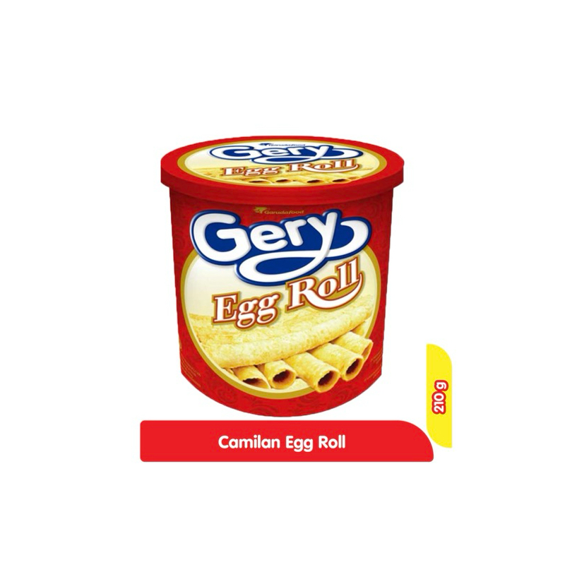 

Gery egg roll biscuit bucket 210 g