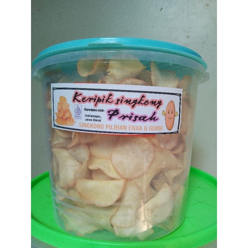 

keripik singkong kemasan toples 5L