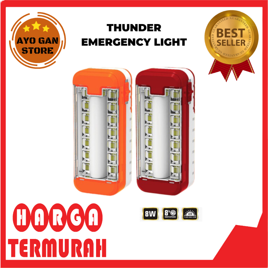 Thunder EcoKing Lampu Emergency  ETH8840DL