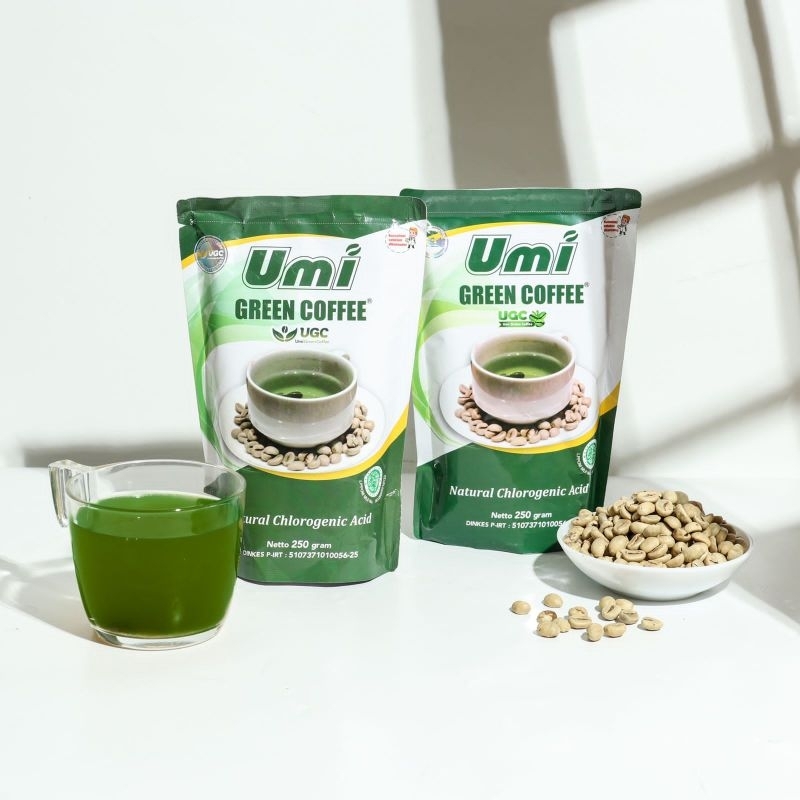 Umi Green Coffee Pelangsing dan kesehatan paket 2bks