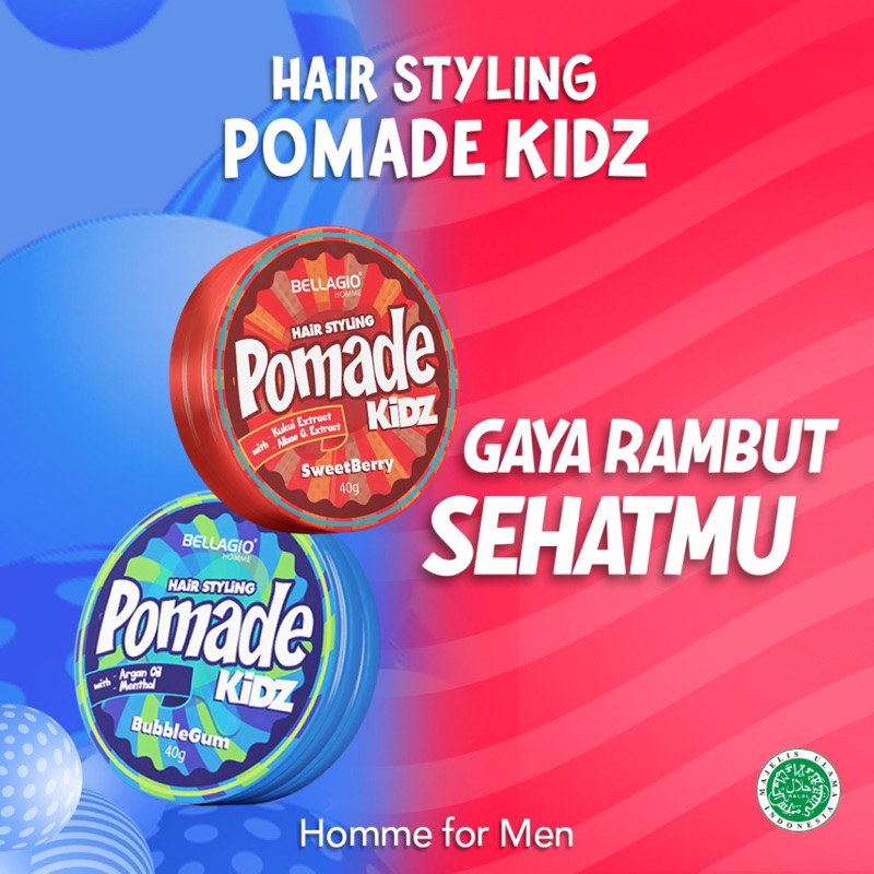 BELLAGIO HAIR STYLING POMADE KIDZ minyak rambut anak anak