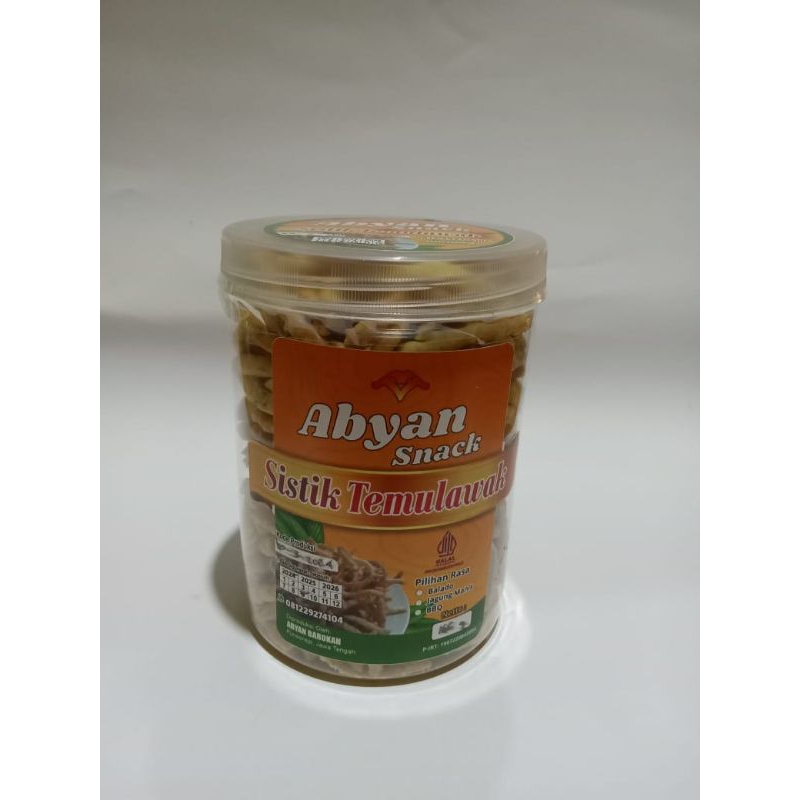 

Sistik Temulawak Kemasan Toples 165g