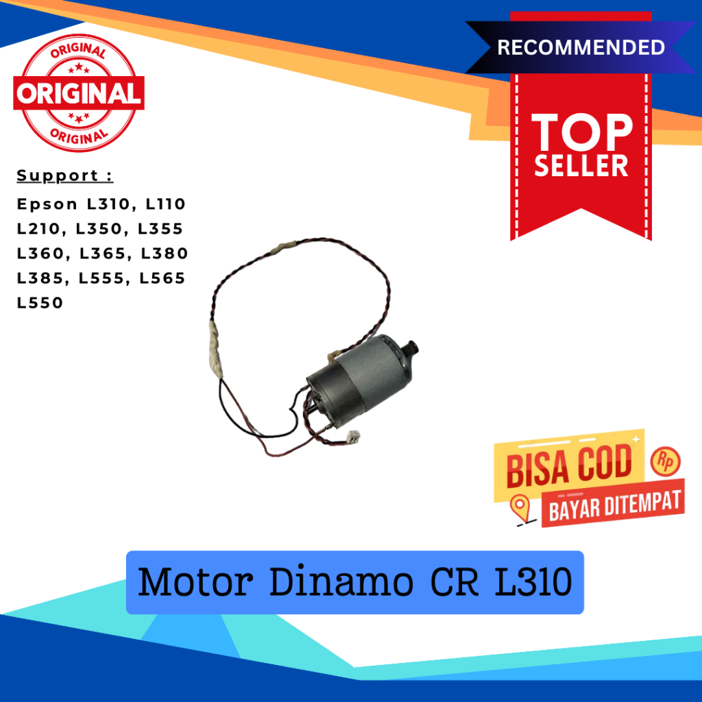 Motor Dinamo CR L310 Motor Atas Cariage Unit Printer Epson L110 L210 L350 L355 L360 L365 L380 L385 L