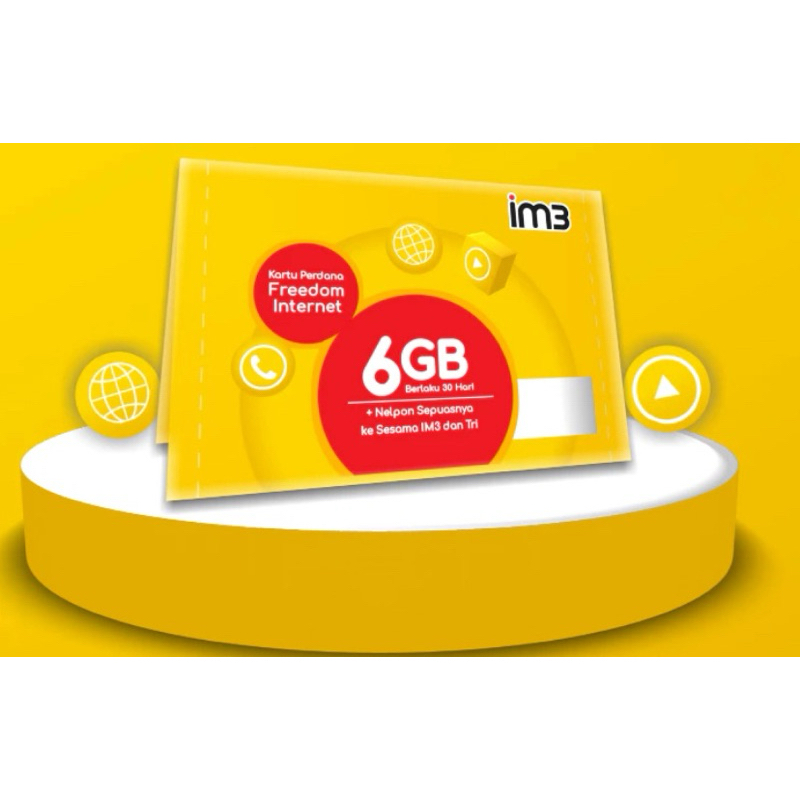 Kartu Internet Indosat 6GB