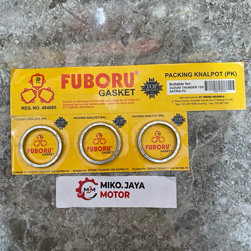 PAKING ASBES KNALPOT SATRIA FU THUNDER 125 FUBORU