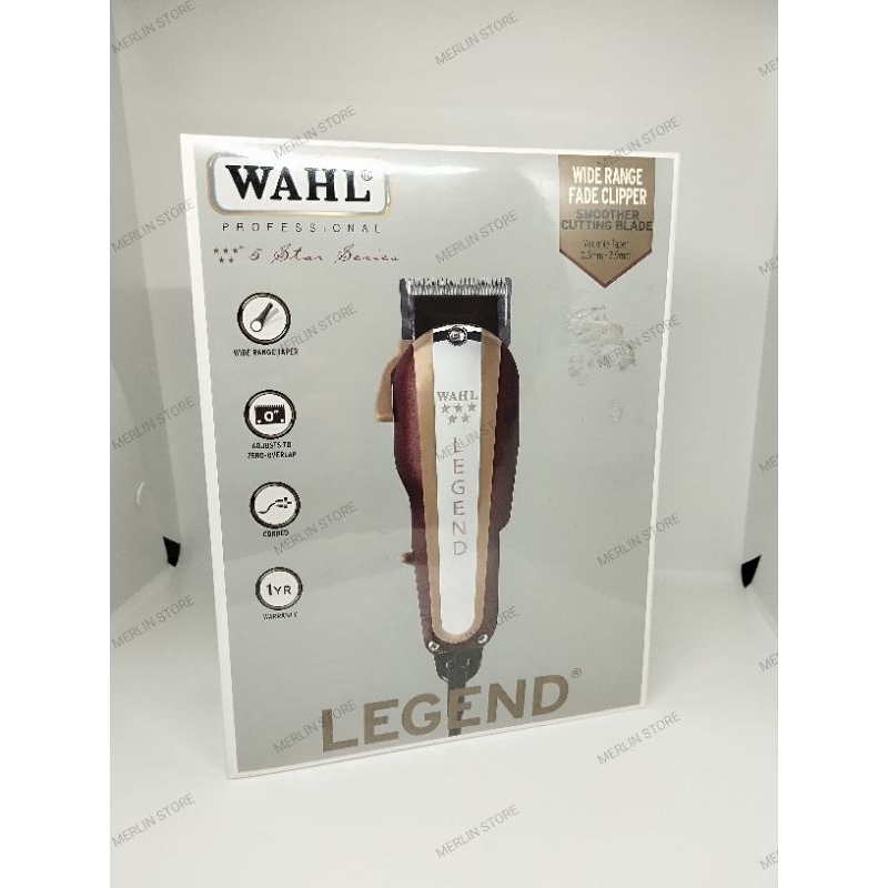 Wahl Legend Cordless Hair Clipper- Alat Cukur, Potong Rambut, Pemangkas Rambut  Asli 100%