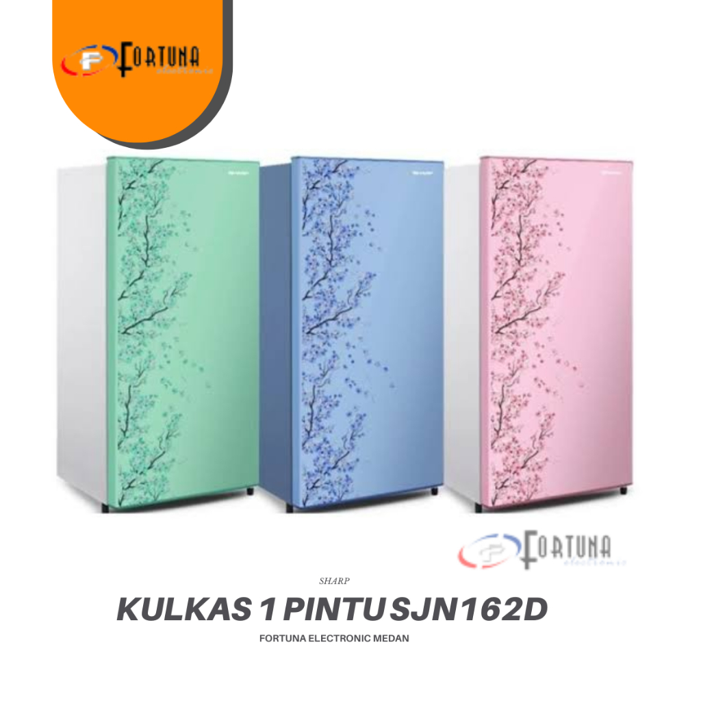 KULKAS SHARP 1 PINTU SJN-162D / SJN-182D / SJN-192D (MEDAN)