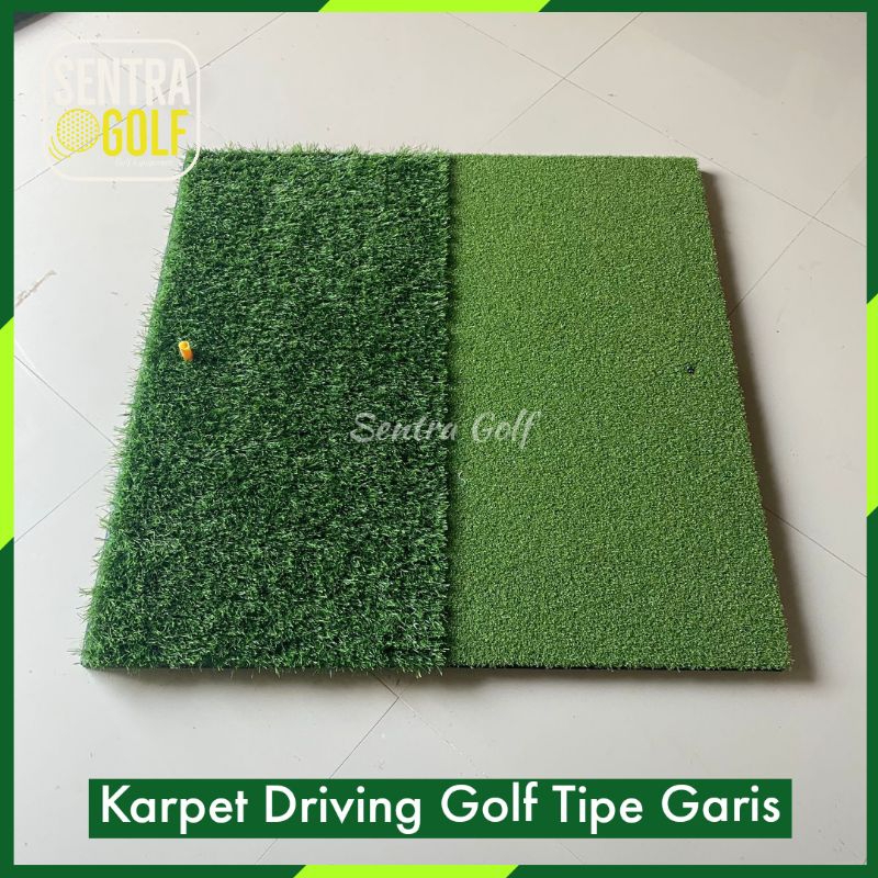 Karpet Driving Golf + Rough / Karpet Driving 2 in 1 / Hitting Mat Golf